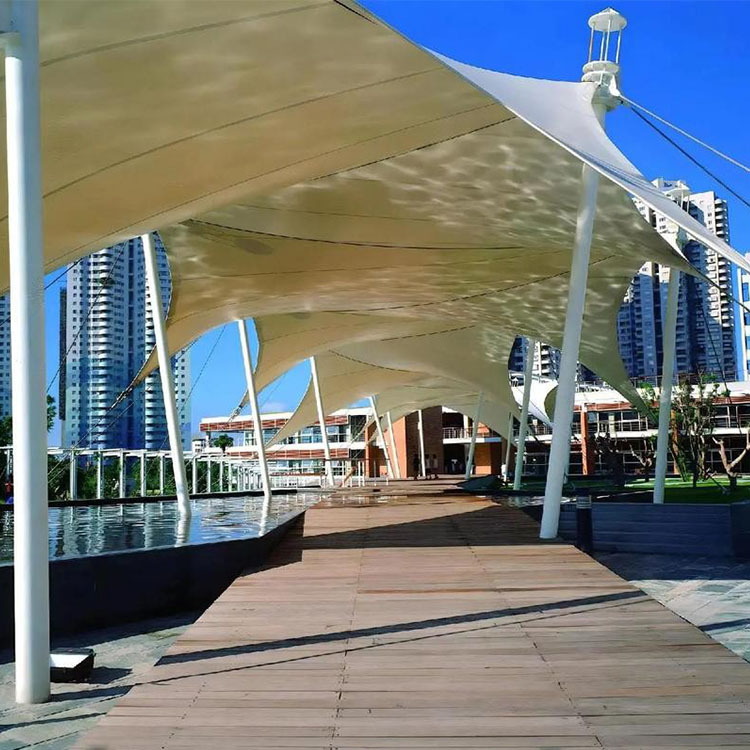 富裕县膜结构景观棚