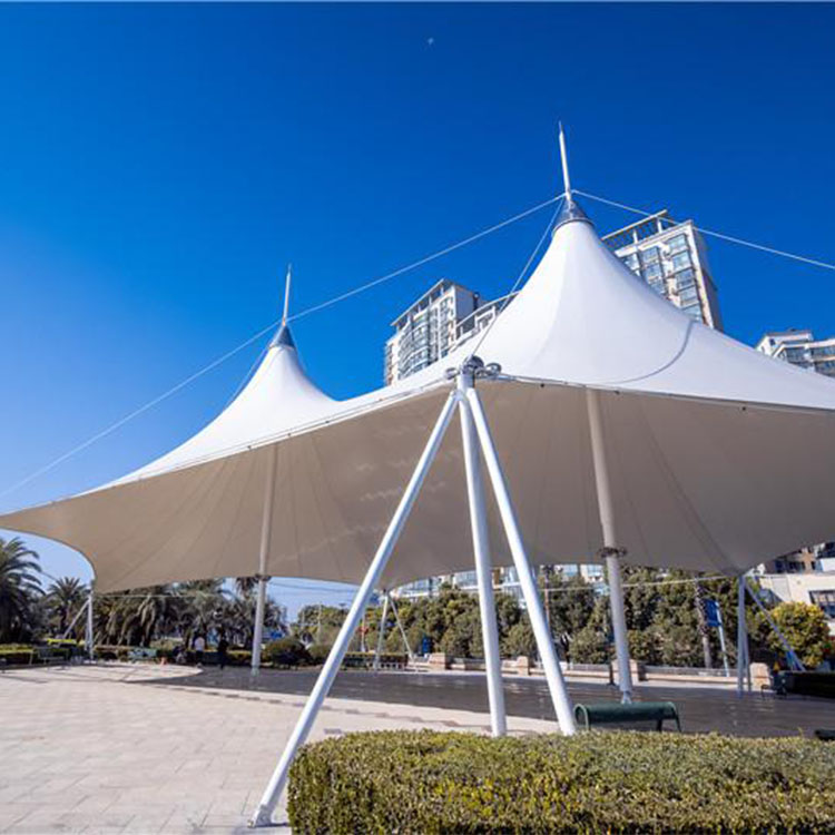 富裕县膜结构景观棚