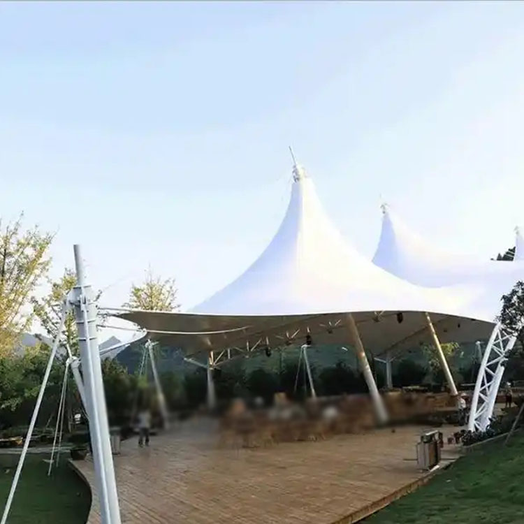 富裕县膜结构景观棚