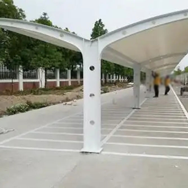 富裕县膜结构电动车棚