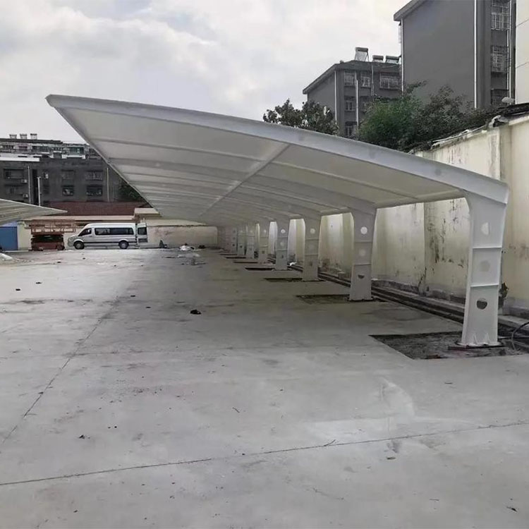富裕县膜结构汽车棚