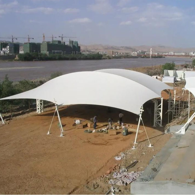 富裕县膜结构汽车棚